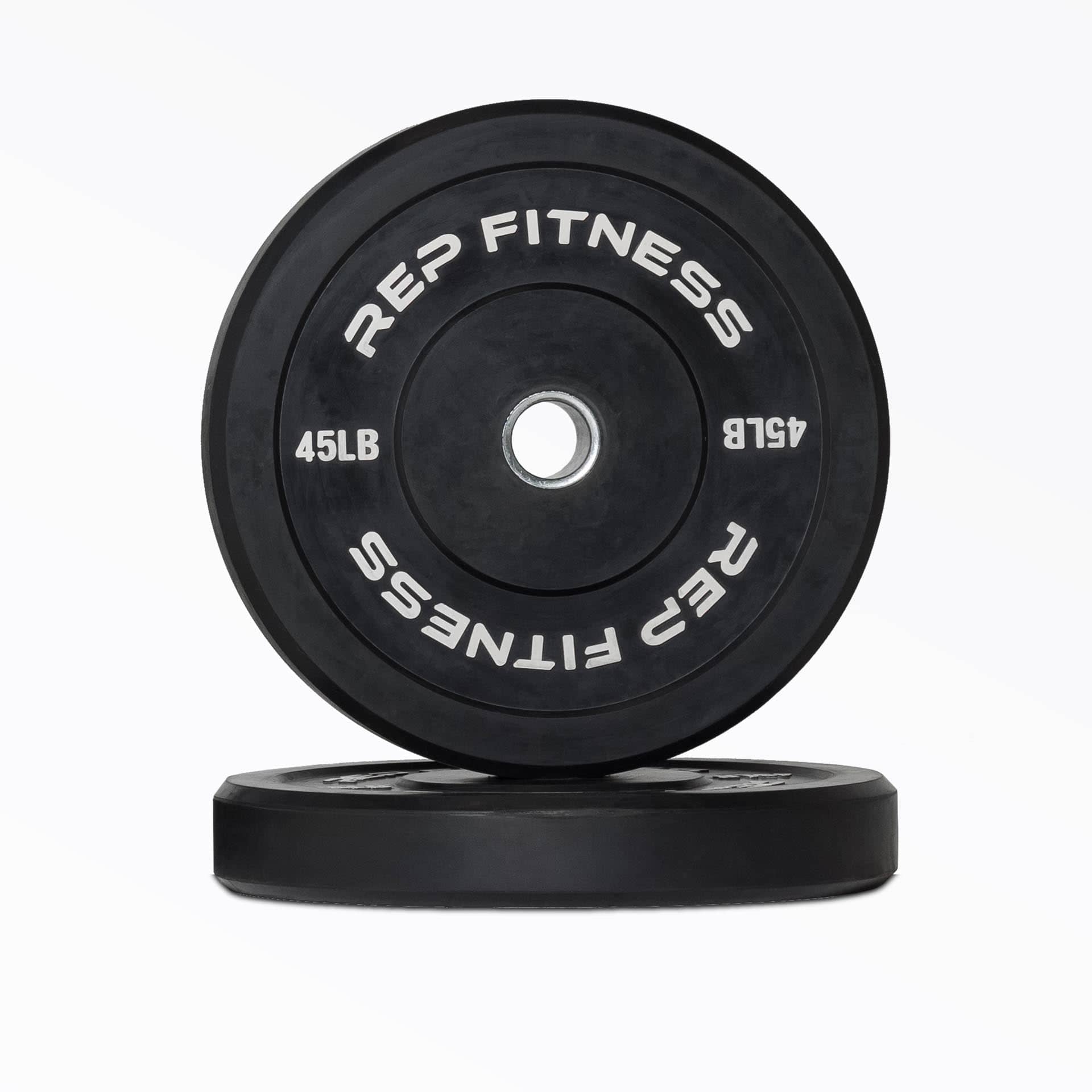 REP Fitness Black Bumper Plate Set — product image unavailable