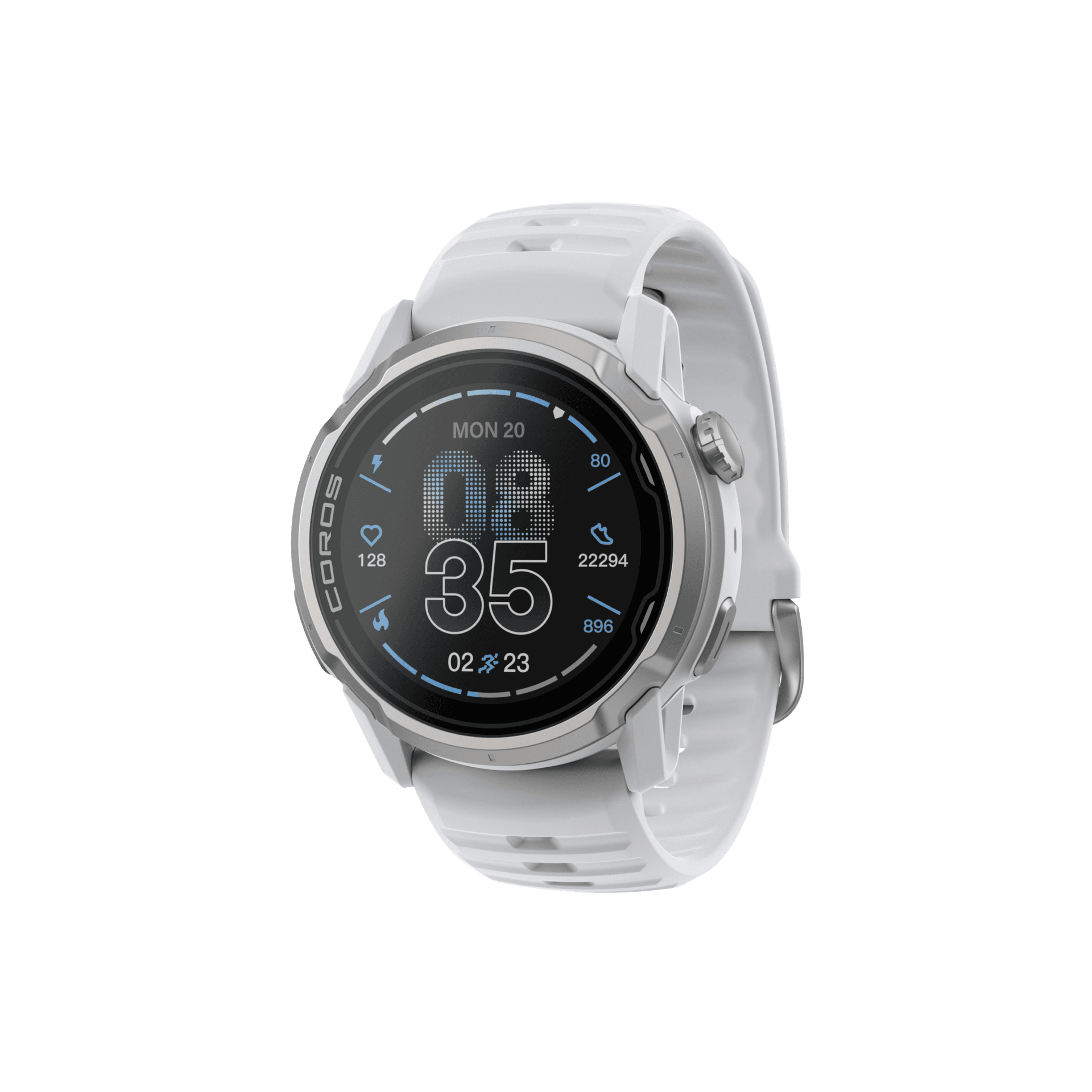 COROS Apex 4 — top view