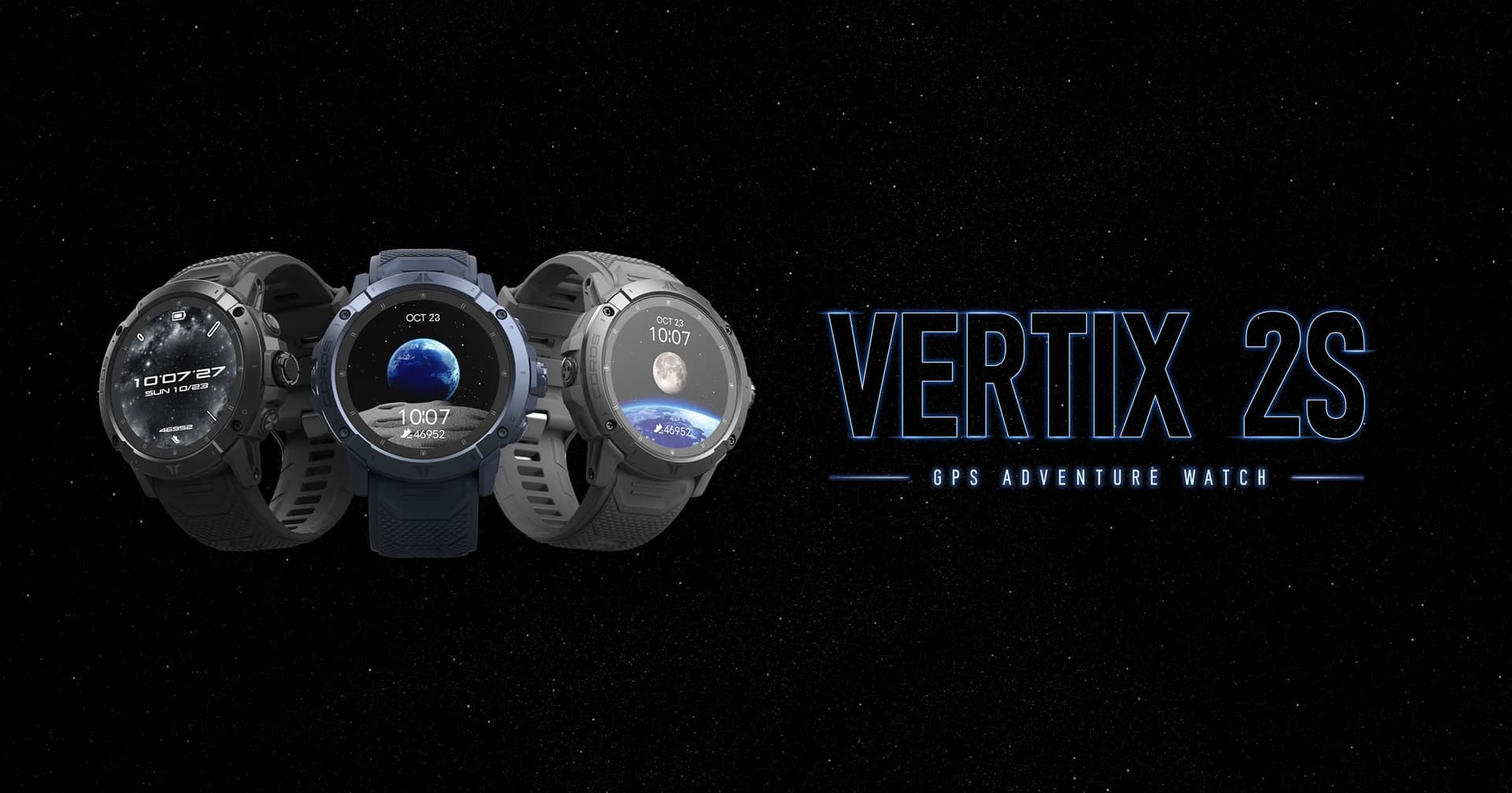 COROS Vertix 2S — top view