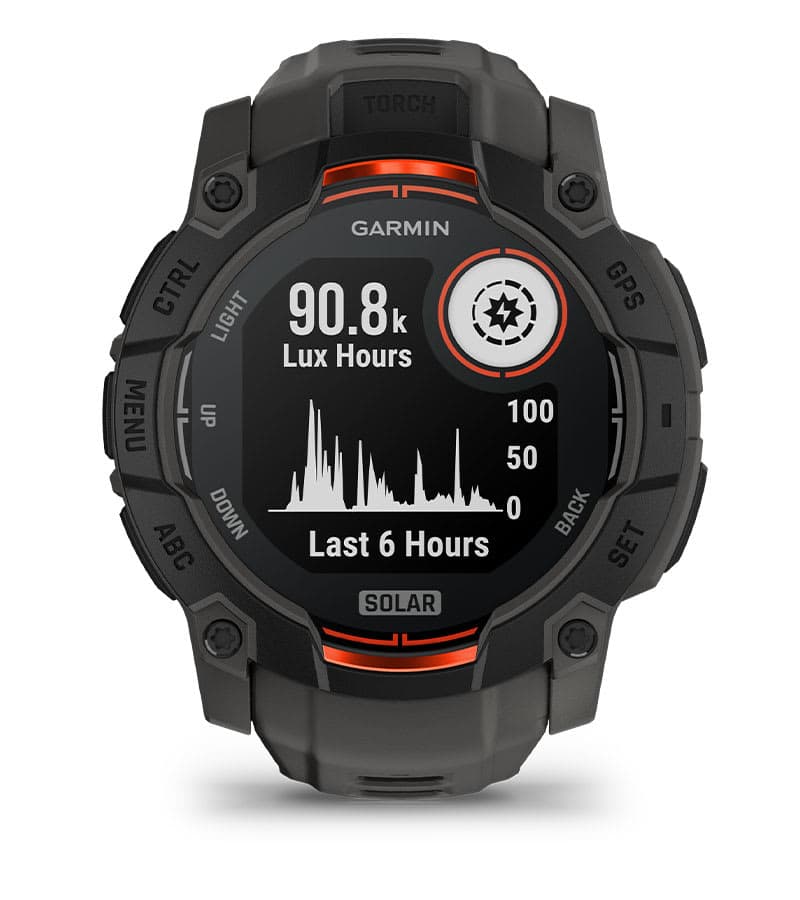 Garmin Instinct 3 — detail view